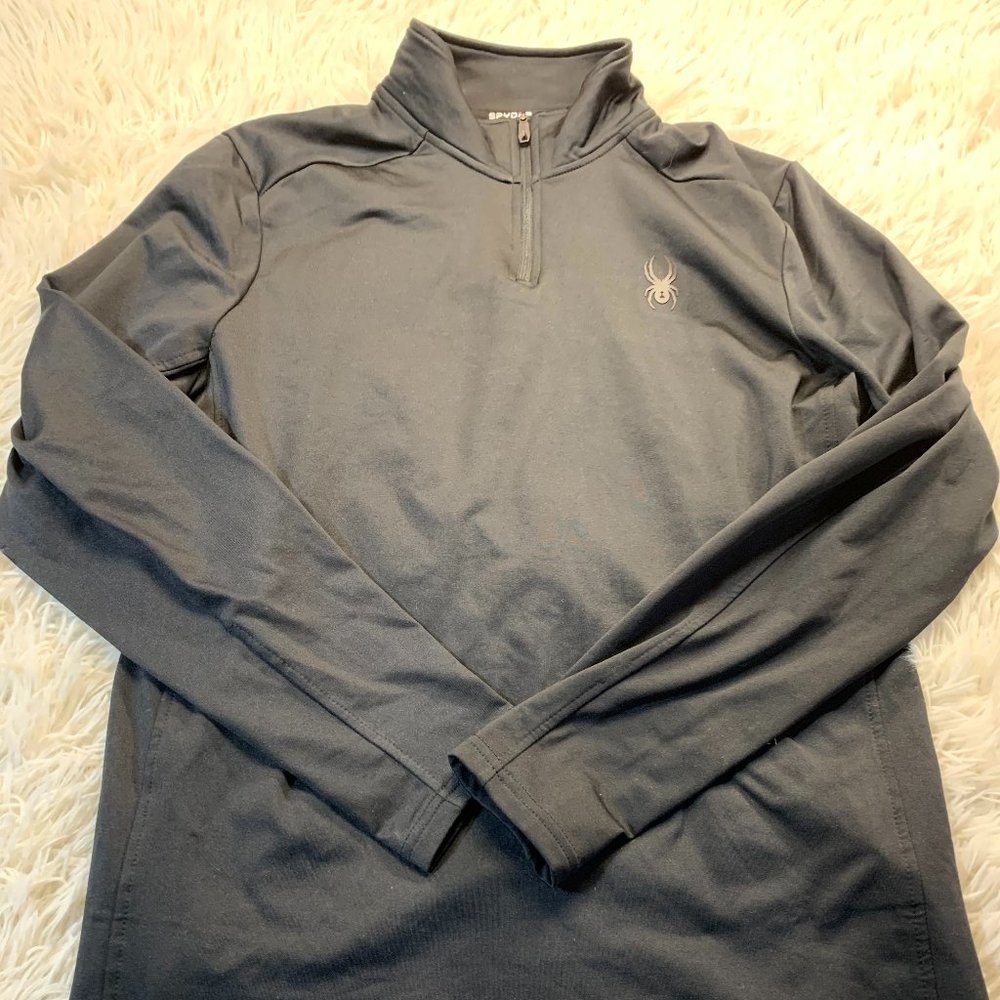 Spyder Active  long sleeve quarter zip Top - small